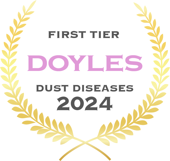 Doyle’s Guide badge: First Tier Dust Diseases Law Firm 2024
